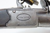 Antique J. & W. RICHARDS Flintlock .43 Cal BOXLOCK Pistol w/ TINDER LIGHTER Early-19th Century Set of Flintlocks - 13 of 25