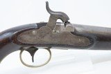 SCARCE Antique AMES U.S. NAVY Model 1842 BOXLOCK .54 Cal. Percussion Pistol 1 of only 2,000, Dated Pre-MEXICAN AMERICAN WAR - 4 of 19