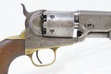 1863 mfr. CIVIL WAR Antique COLT M1851 NAVY .36 Caliber PERCUSSION Revolver
Manufactured in 1863 in Hartford, Connecticut - 18 of 19