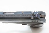 WORLD WAR II NAZI German OCCUPIED CZECH Semi-Auto CZ Model 27 Pistol C&RBlue Finished, Nazi Occupied Czechoslovakia - 8 of 20