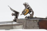 Antique J. & W. RICHARDS Flintlock .43 Cal BOXLOCK Pistol w/ TINDER LIGHTER Early-19th Century Set of Flintlocks - 7 of 25