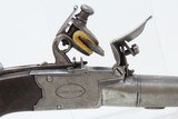 Antique J. & W. RICHARDS Flintlock .43 Cal BOXLOCK Pistol w/ TINDER LIGHTER Early-19th Century Set of Flintlocks - 8 of 25