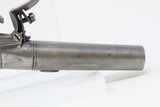 Antique J. & W. RICHARDS Flintlock .43 Cal BOXLOCK Pistol w/ TINDER LIGHTER Early-19th Century Set of Flintlocks - 21 of 25