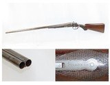Antique PARKER BROTHERS Double Barrel SIDE x SIDE Grade 0 HAMMER ShotgunICONIC Classic Shotgun Made in 1883