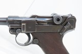 RARE, FINE 1938 Dated MAUSER BANNER POLICE LUGER Pistol WWII 9mm P.08 C&RPre-World War II Third Reich Sidearm - 4 of 23