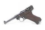 RARE, FINE 1938 Dated MAUSER BANNER POLICE LUGER Pistol WWII 9mm P.08 C&RPre-World War II Third Reich Sidearm - 2 of 23