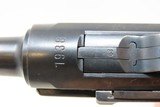 RARE, FINE 1938 Dated MAUSER BANNER POLICE LUGER Pistol WWII 9mm P.08 C&RPre-World War II Third Reich Sidearm - 11 of 23