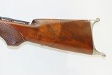 .25-20 Single Shot Antique MASS ARM Model 1882 MAYNARD Hunting/TARGET Rifle
With Fancy Walnut Stock & Swiss Butt Plate! - 3 of 19