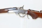 .25-20 Single Shot Antique MASS ARM Model 1882 MAYNARD Hunting/TARGET Rifle
With Fancy Walnut Stock & Swiss Butt Plate! - 4 of 19