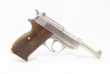 WORLD WAR II Walther "ac/42" Code P.38 GERMAN MILITARY Semi-Auto Pistol C&R 9mm Semi-Auto Pistol from the Third Reich! - 17 of 20