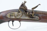 War of 1812 Era Antique ENGRAVED British BARBER & BOALER FLINTLOCK Pistol
Early 19th Century Big Bore “MANSTOPPER” - 4 of 18