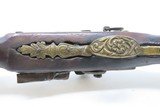 Antique Ornate Eastern MEDITARRANEAN Flintlock BLUNDERBUSS Pistol PirateShip Boarding and Coach Gun! - 12 of 17
