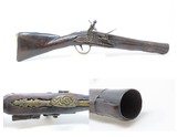 Antique Ornate Eastern MEDITARRANEAN Flintlock BLUNDERBUSS Pistol PirateShip Boarding and Coach Gun! - 1 of 17