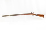 Antique INDIANA LONG RIFLE by WILLIAM LEONARD Half-Stock .32 Caliber Octagon Fort Wayne Indiana Small Game & Target Rifle! - 14 of 19