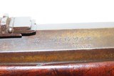c1860 RICHARD DIEMAR of TAUNTON, MASS Half-Stock Rifle .44 Caliber Antique
Engraved, German Silver, Octagon/Round Transitional Barrel - 13 of 19