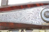 c1860 RICHARD DIEMAR of TAUNTON, MASS Half-Stock Rifle .44 Caliber Antique
Engraved, German Silver, Octagon/Round Transitional Barrel - 6 of 19