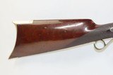 c1860 RICHARD DIEMAR of TAUNTON, MASS Half-Stock Rifle .44 Caliber Antique
Engraved, German Silver, Octagon/Round Transitional Barrel - 3 of 19