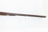 c1860 Antique BELGIAN 12 Gauge Double Barrel SIDE x SIDE Percussion SHOTGUN European Fowling Piece with “REAL TWIST” Marked Barrel Rib! - 16 of 18