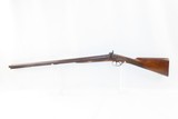 c1860 Antique BELGIAN 12 Gauge Double Barrel SIDE x SIDE Percussion SHOTGUN European Fowling Piece with “REAL TWIST” Marked Barrel Rib! - 2 of 18