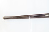 c1860 Antique BELGIAN 12 Gauge Double Barrel SIDE x SIDE Percussion SHOTGUN European Fowling Piece with “REAL TWIST” Marked Barrel Rib! - 8 of 18