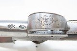 1780s ENGLISH FLINTLOCK Pistol by JOHN PARKES SILVER MASK POMMEL 44 Antique With Intricate Silversmith Work - 12 of 17