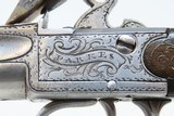 1780s ENGLISH FLINTLOCK Pistol by JOHN PARKES SILVER MASK POMMEL 44 Antique With Intricate Silversmith Work - 6 of 17