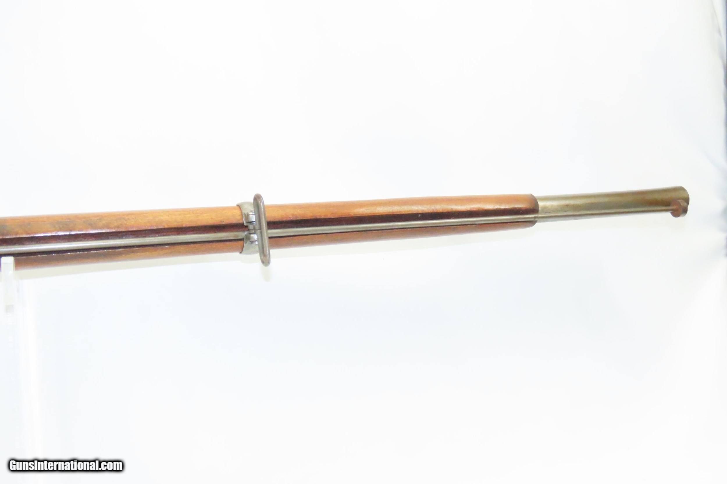 Colonial PORTUGUESE Antique FLINTLOCK Smoothbore Musket 66 Caliber ...