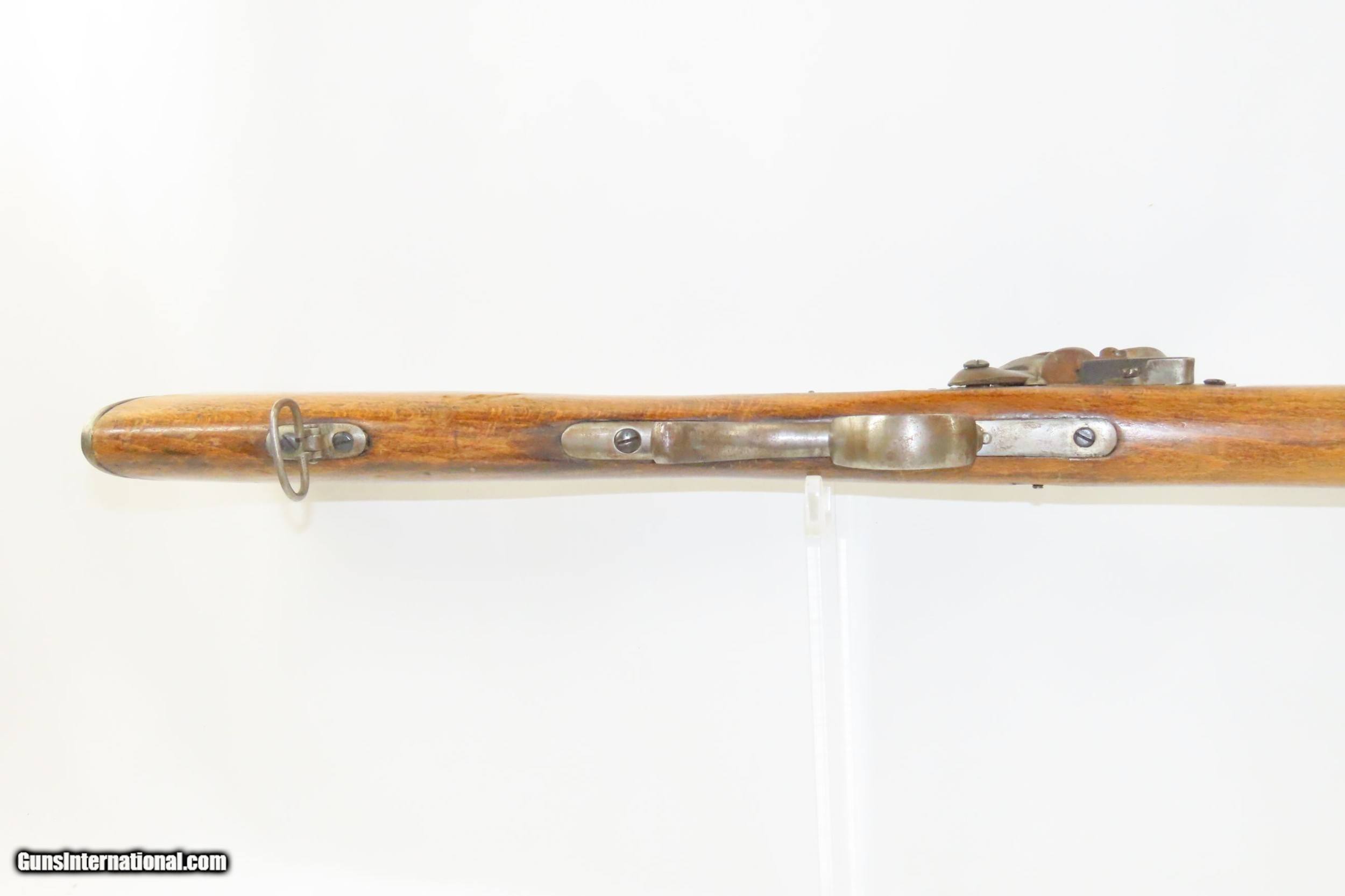 Colonial PORTUGUESE Antique FLINTLOCK Smoothbore Musket 66 Caliber ...