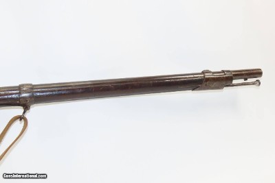 WAR OF 1812 Antique R&C LEONARD US Contract Model 1808 FLINTLOCK .69 Musket RARE; 1 of Less Than 5,000, Made in Canton, MASS. - Image 5 of 21