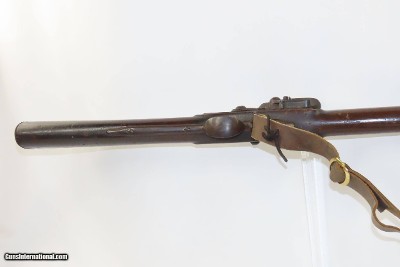 WAR OF 1812 Antique R&C LEONARD US Contract Model 1808 FLINTLOCK .69 Musket RARE; 1 of Less Than 5,000, Made in Canton, MASS. - Image 8 of 21