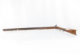 INDIANA LONG RIFLE by WILLIAM LEONARD .30 Caliber FORT WAYNE Antique Octagon Small Game HUNTING & TARGET Rifle - 13 of 18