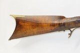 INDIANA LONG RIFLE by WILLIAM LEONARD .30 Caliber FORT WAYNE Antique Octagon Small Game HUNTING & TARGET Rifle - 3 of 18