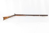 INDIANA LONG RIFLE by WILLIAM LEONARD .30 Caliber FORT WAYNE Antique Octagon Small Game HUNTING & TARGET Rifle - 2 of 18