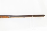 INDIANA LONG RIFLE by WILLIAM LEONARD .30 Caliber FORT WAYNE Antique Octagon Small Game HUNTING & TARGET Rifle - 5 of 18