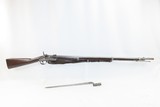 NEW JERSEY Hewes & Phillips SPRINGFIELD Model 1816 RIFLE-MUSKET .69 Antique Elaborate Flintlock to Percussion Conversion of M1816! - 1 of 25