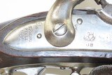 NEW JERSEY Hewes & Phillips SPRINGFIELD Model 1816 RIFLE-MUSKET .69 Antique Elaborate Flintlock to Percussion Conversion of M1816! - 9 of 25