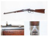 WINCHESTER Model 94 .30 WCF Lever Action C&R Sporting SADDLE RING CarbineROARING TWENTIES Era Hunting/Sporting Repeating Rifle! - 1 of 20