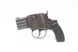 Rare GERMAN Schüler REFORM BREVETE Four Barrel .25 ACP Harmonica Pistol C&R Very Nice Oddity 4-Shot Conceal Carry Pistol Circa 1910 - 2 of 17
