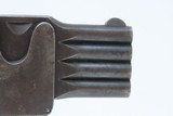 Rare GERMAN Schüler REFORM BREVETE Four Barrel .25 ACP Harmonica Pistol C&R Very Nice Oddity 4-Shot Conceal Carry Pistol Circa 1910 - 17 of 17