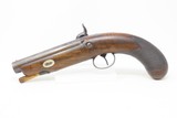 Antique DERINGER Type Pistol .60 Caliber Percussion Single Shot ENGRAVED
Mid-19th Century Belt Pistol - 15 of 18