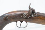 Antique DERINGER Type Pistol .60 Caliber Percussion Single Shot ENGRAVED
Mid-19th Century Belt Pistol - 4 of 18