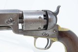 c1861 mfr. CIVIL WAR Antique COLT Model 1851 NAVY Revolver .36 Caliber Ohio With B. KITTREDGE & Co. of CINCINNATI Marking! - 4 of 20