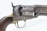 c1861 mfr. CIVIL WAR Antique COLT Model 1851 NAVY Revolver .36 Caliber Ohio With B. KITTREDGE & Co. of CINCINNATI Marking! - 19 of 20