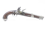Antique SIMEON NORTH U.S. CONTRACT Model 1819 .54 Caliber FLINTLOCK Pistol
Early American Army & Navy Sidearm With 1821 Dated Lock - 2 of 20