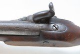 1840s British COAST GUARD Pistol by BARNETT .58 Percussion Minories Antique “BARNETT/MINORIES/LONDON” - 9 of 18