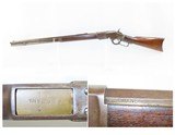 c1889 Antique WINCHESTER Model 1873 .44-40 WCF Lever Action Repeating RIFLEWith Octagonal Barrel & Crescent Butt Plate - 1 of 21