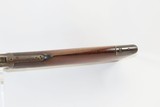 c1889 Antique WINCHESTER Model 1873 .44-40 WCF Lever Action Repeating RIFLEWith Octagonal Barrel & Crescent Butt Plate - 12 of 21