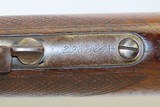 c1889 Antique WINCHESTER Model 1873 .44-40 WCF Lever Action Repeating RIFLEWith Octagonal Barrel & Crescent Butt Plate - 6 of 21