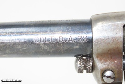 c1903 SAN FRANCISCO Shipped COLT 1877 “LIGHTNING” REVOLVER .38 Letter C&RFACTORY LETTERED “SHERIFF’S MODEL” - Image 8 of 20