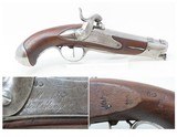 Antique MAUBEUGE French Model An IX PERC. Conversion GENDARMERIE PistolMAUBEUGE ARSENAL Military GENDARMERIE Pistol - 1 of 20